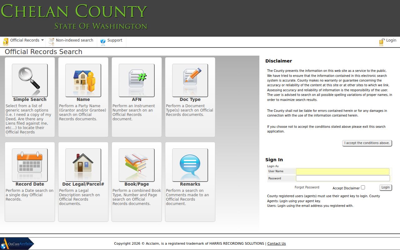 Wenatchee residents directory deed index
